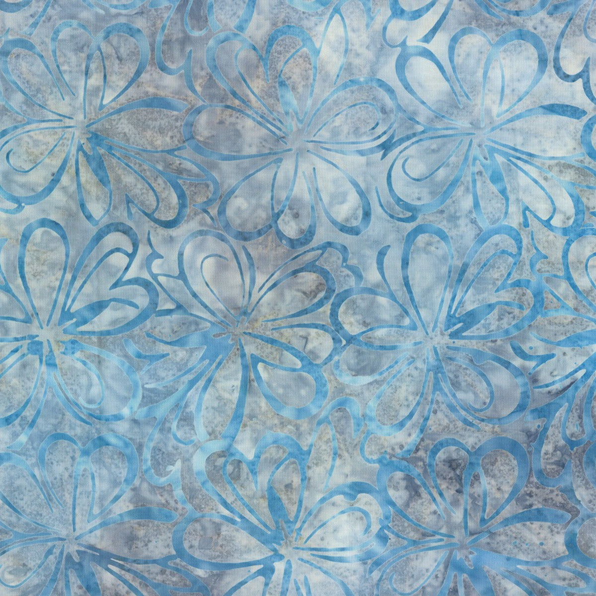 WP Batik Graphic Floral Gray/blue