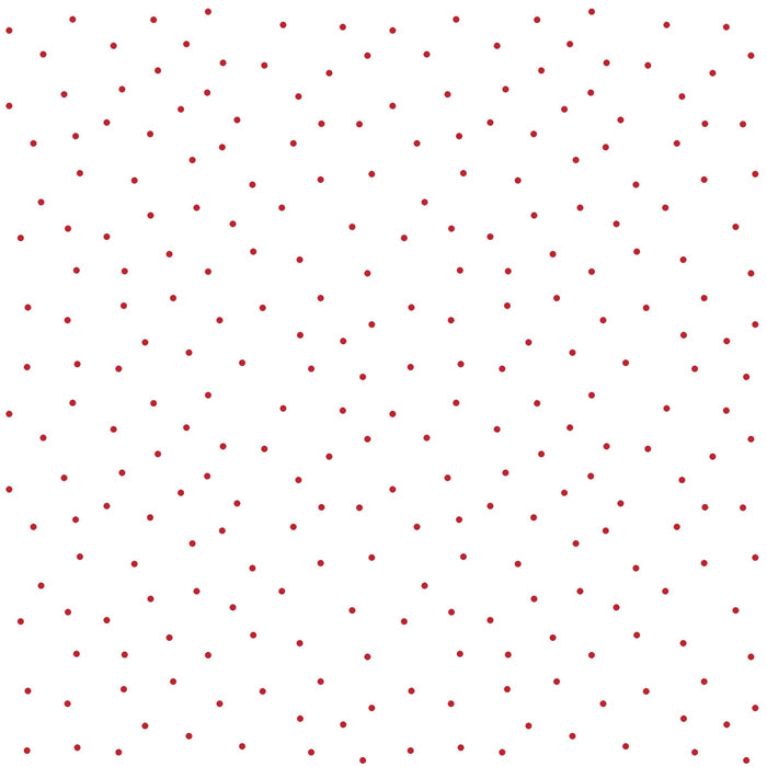 Kimberbell Basics White/Red Dots