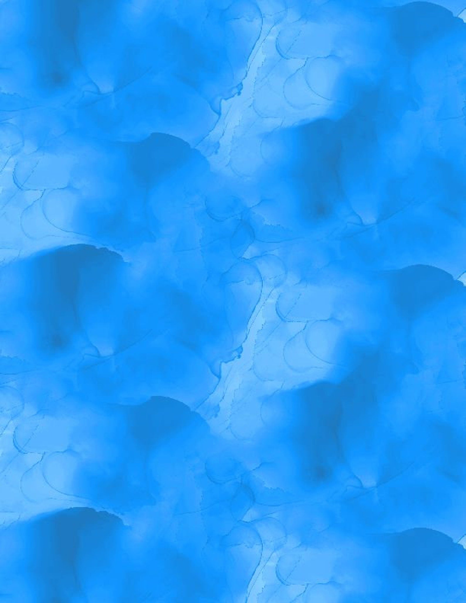 Watercolor Texture Paradise Blue