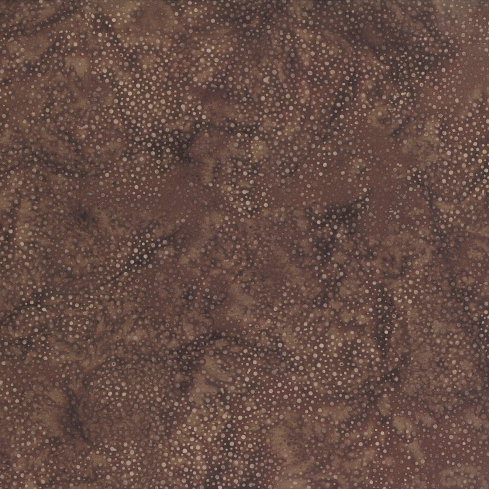 Hoffman Batik Chocolate Dots
