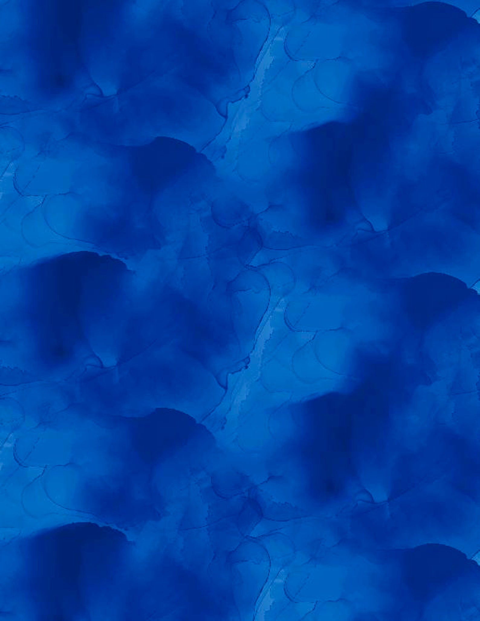 Watercolor Texture Electric Blue