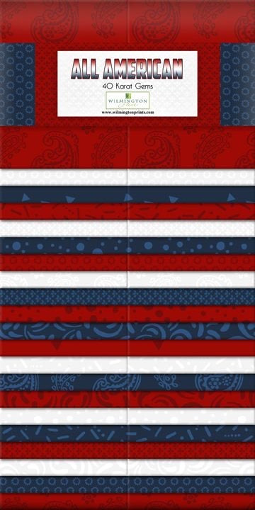 All American Gems 2.5" Strips