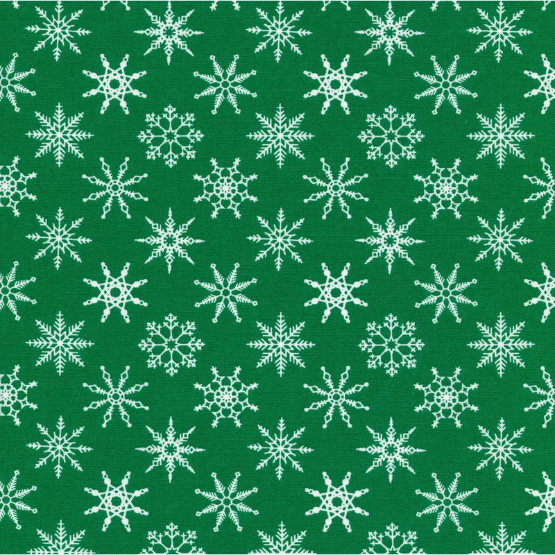 Candy Cane Lane Evergreen Snowflakes
