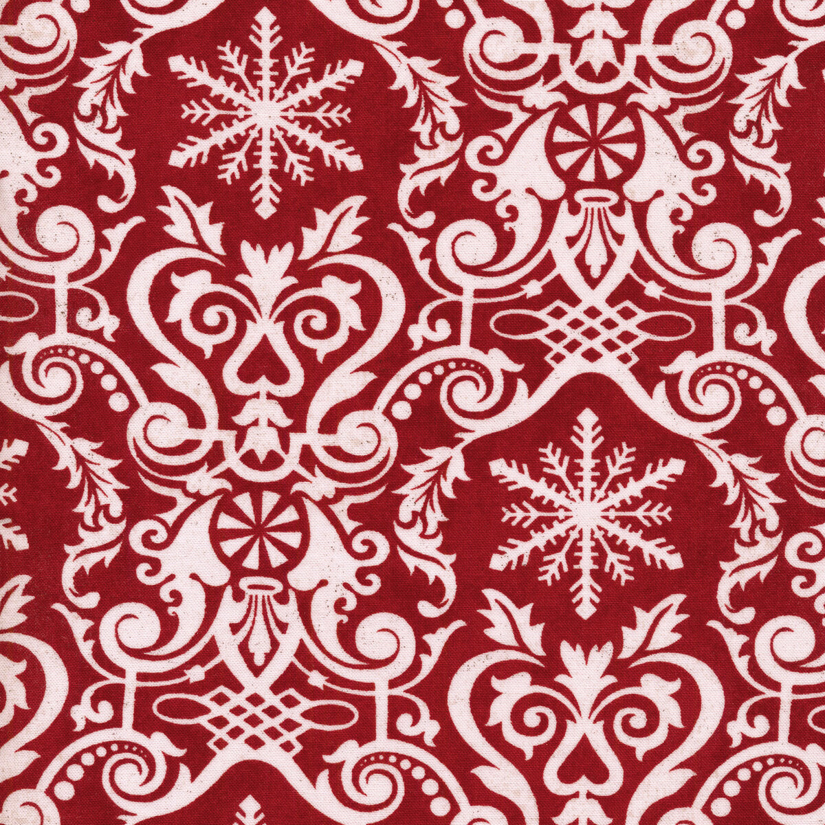 Peppermint Bark Candy Cane Damask