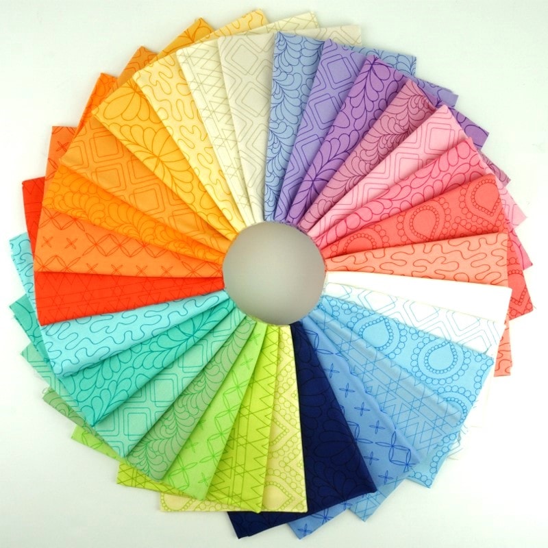 Rainbow Sherbet FQ Bundle (29 Pieces)