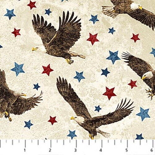 Flannel Eagle and Stars