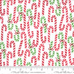 Merry & Bright Candy Canes on White