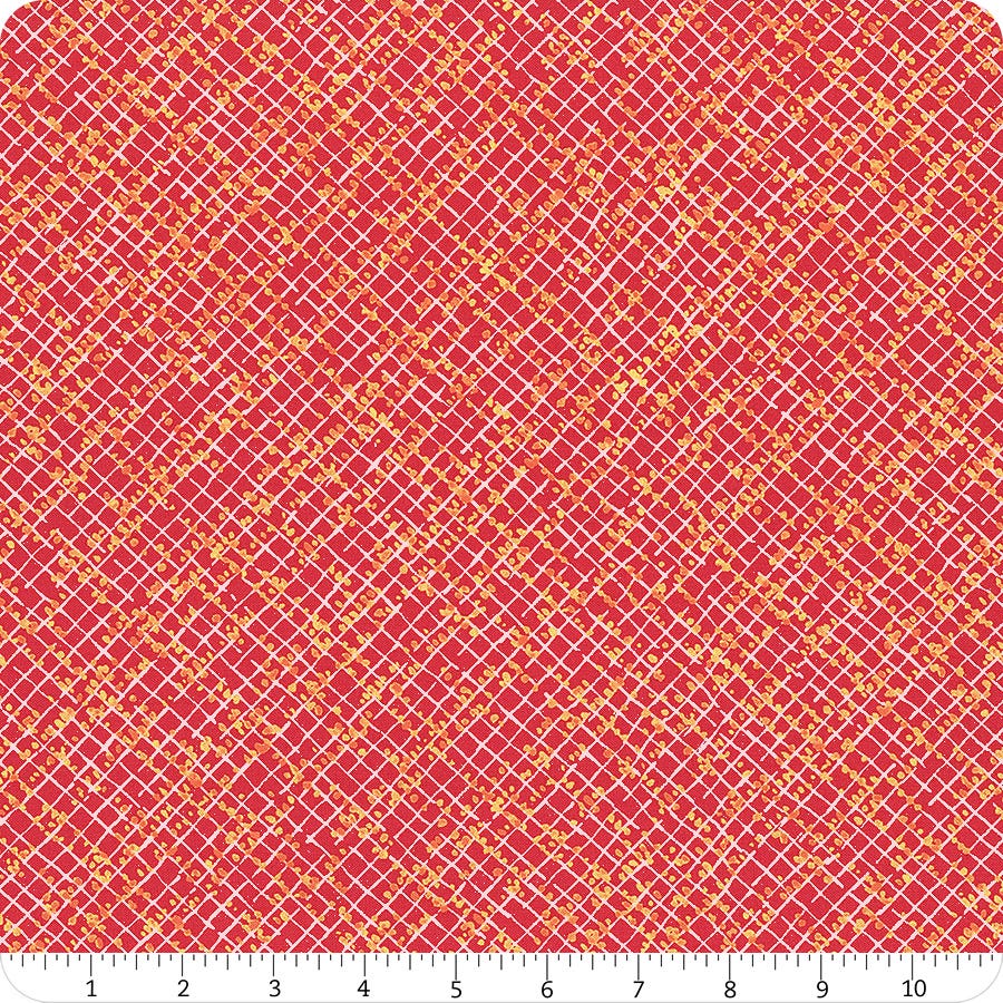 Wild Blossoms Poppy Dotted Grid